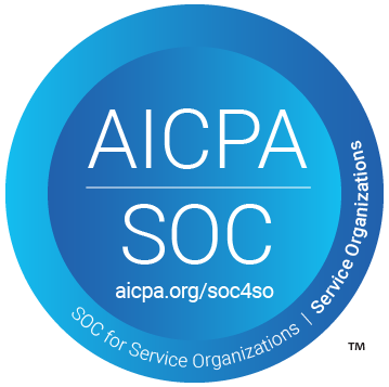 AICPA SOC for Service Organizations badge